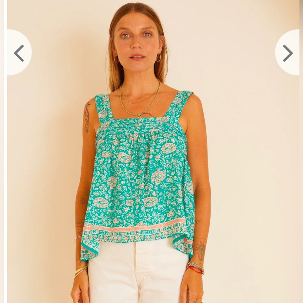 NATALIE MARTIN Jasmine Silk Top, XS